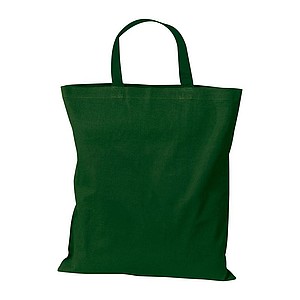 Cotton bag with short handles