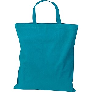 Cotton bag with short handles $ $