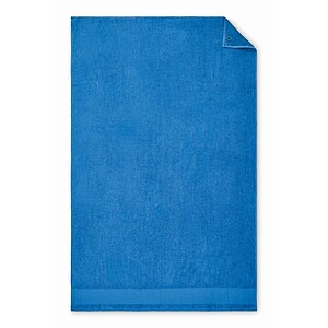Cotton bath towel, blue