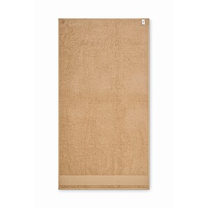 Cotton bath towel, rope