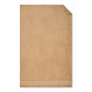 Cotton bath towel, rope