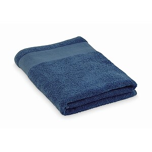 Cotton bath towel, royal blue