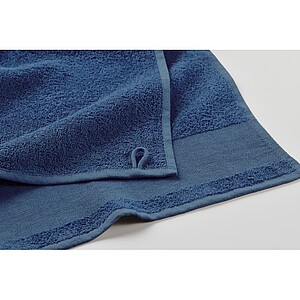 Cotton bath towel, royal blue