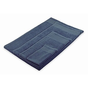 Cotton bath towel, royal blue