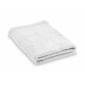Cotton bath towel, white