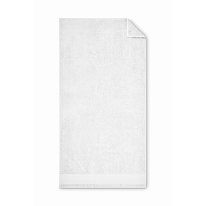 Cotton bath towel, white