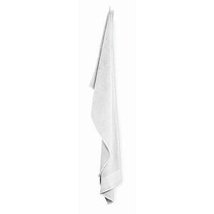 Cotton bath towel, white