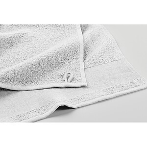 Cotton bath towel, white