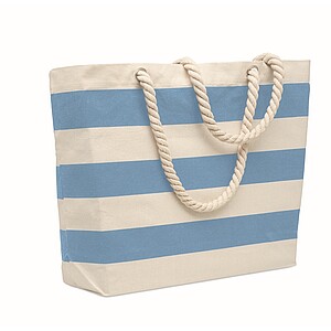 Cotton beach bag 220 gr/m2, baby blue
