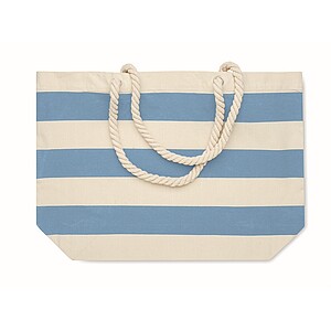 Cotton beach bag 220 gr/m2, baby blue