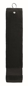 Cotton golf towel with hanger
