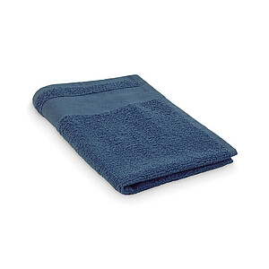 Cotton guest towel, blue