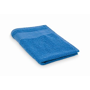 Cotton guest towel, blue