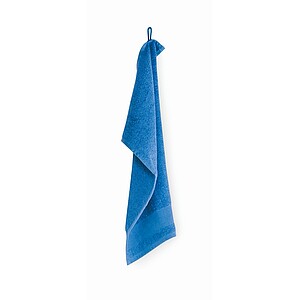 Cotton guest towel, blue
