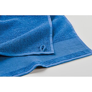 Cotton guest towel, blue