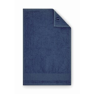 Cotton guest towel, royal blue