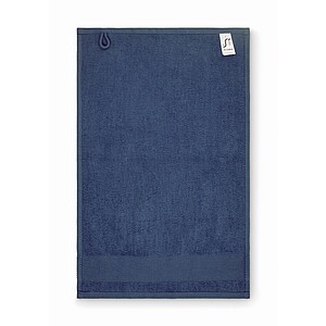 Cotton guest towel, royal blue