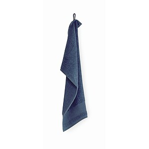 Cotton guest towel, royal blue