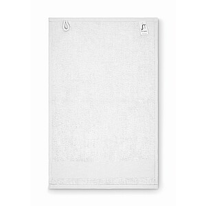 Cotton guest towel, white