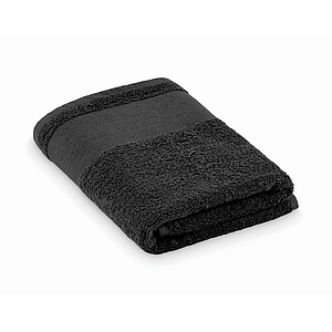Cotton hand towel, black