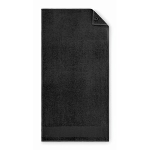 Cotton hand towel, black