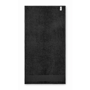 Cotton hand towel, black