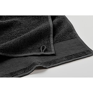 Cotton hand towel, black