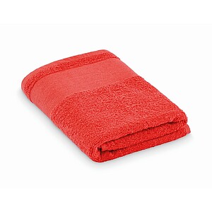 Cotton hand towel, red