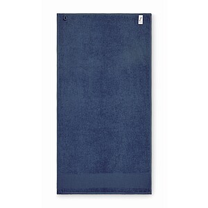 Cotton hand towel, royal blue