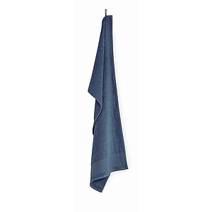 Cotton hand towel, royal blue