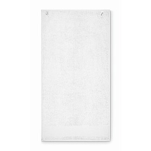 Cotton hand towel, white