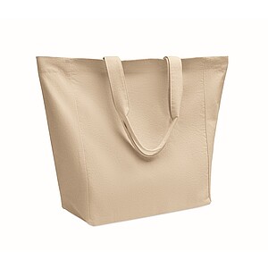 Cotton shopping bag, beige