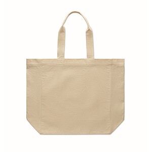 Cotton shopping bag, beige