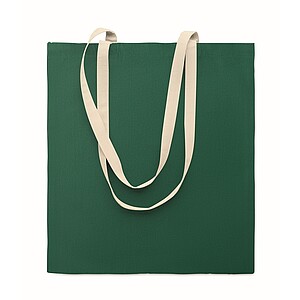 Cotton shopping bag, dark green