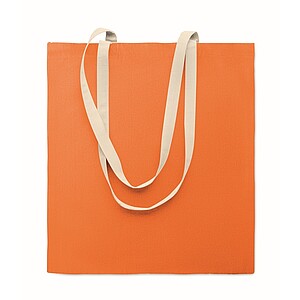 Cotton shopping bag, orange