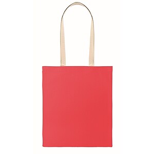 Cotton shopping bag, red