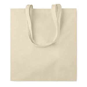 Cotton shopping bag w/ gusset