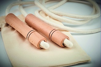 Cotton skipping rope