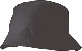 Cotton sun hatBlack