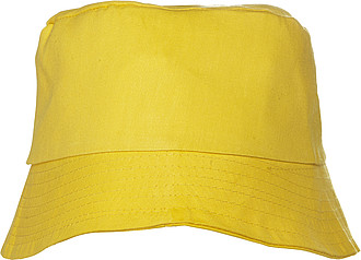 Cotton sun hatYellow