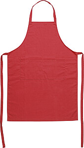 Cotton with polyester apron