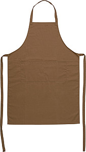 Cotton with polyester apron