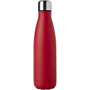 Cove 500 ml RCS certified recycled stainless steel vacuum insulated bottle , red