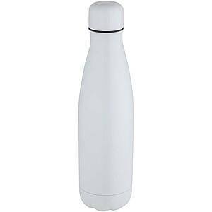 Cove 500 ml sublimation vacuum insulated stainless steel bottle, white
