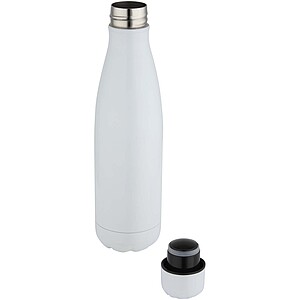 Cove 500 ml sublimation vacuum insulated stainless steel bottle, white