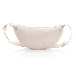 Crescent AWARE™ RPET half moon sling bag, beige