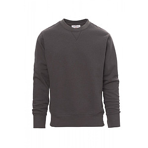 Crew-neck sweatshirt, ORLANDO MELANGE, melange grey, L