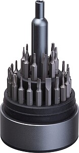 CrisMa 31-piece screwdriver set, dark grey