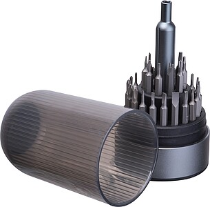 CrisMa 31-piece screwdriver set, dark grey