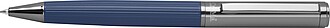 CrisMa ball pen with ribbed grip, navy heather